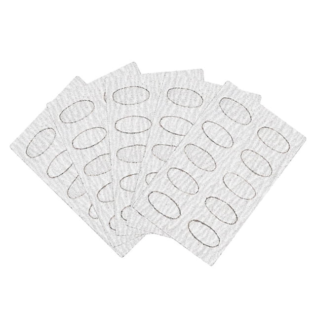 50 hojas de papel de lija Salvador para decoración de uñas grano 240