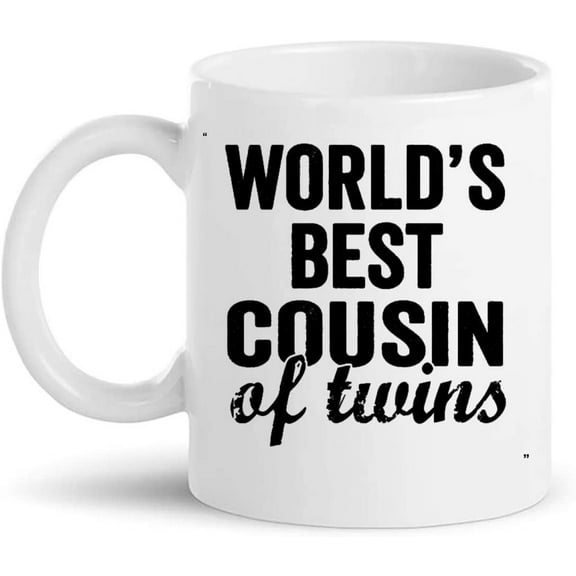 Cousin Mug - World's Best Cousin Twins T-Shirt Cousin Brother Gift Gift 11Oz Coffee Cup T-Shirt