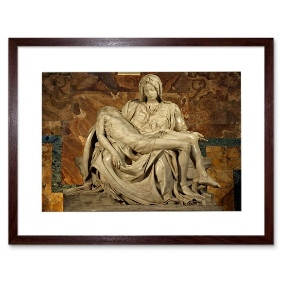 Michelangelo Pieta 1499 Old Master Painting Art Frame Print Picture F12X524