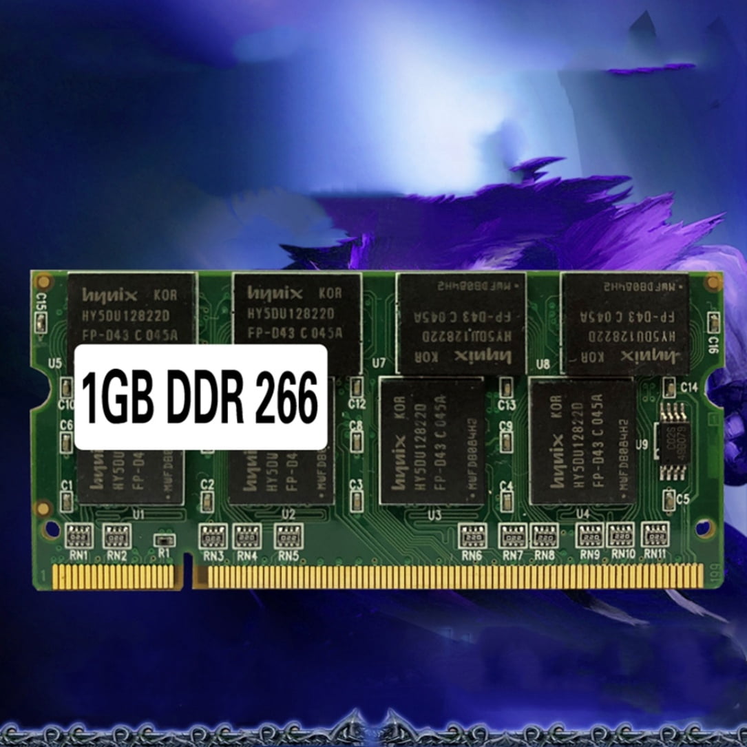 Laptop Memory Ram SO-DIMM DDR1 PC 2100 / DDR  266 MHz 1GB 200PINS for Notebook Computer