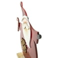 thumbnail image 3 of 12" Santa with Candy Cane Wooden Christmas Decoration, 3 of 5