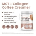 thumbnail image 4 of NativePath Mocha Latte Collagen Creamer, MCT Oil, Keto, Non-Dairy, Gluten-Free, 20 Servings, 4 of 10
