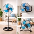 thumbnail image 2 of Ventilador 3 en 1 Multifuncional Pedestal Piso o Muro 18 Plg, 2 of 10