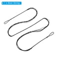 thumbnail image 3 of Bow String Replacement,12 Strands Recurve Bowstring for AMO 52" Traditional Recurve Bow, Black, 3 of 5