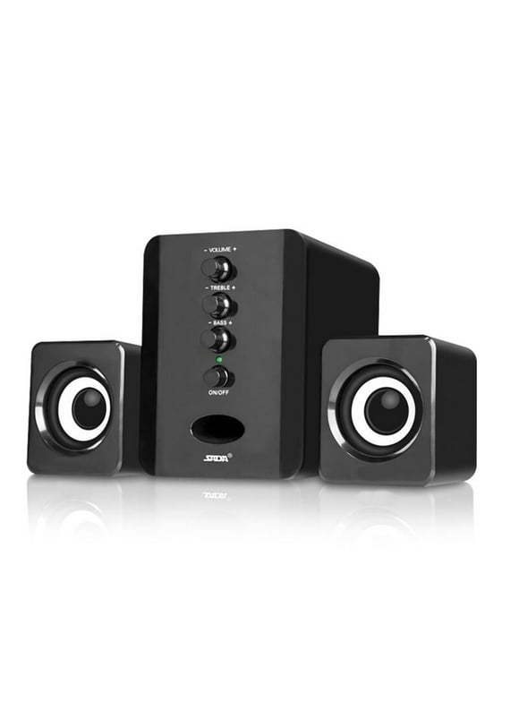 SADA D-202 USB Wired Combination Speakers Computer Speakers Bass Stereo  Player Sub woofer Sound Box  for Desktop Laptop Notebook Tablet PC Smart Phone