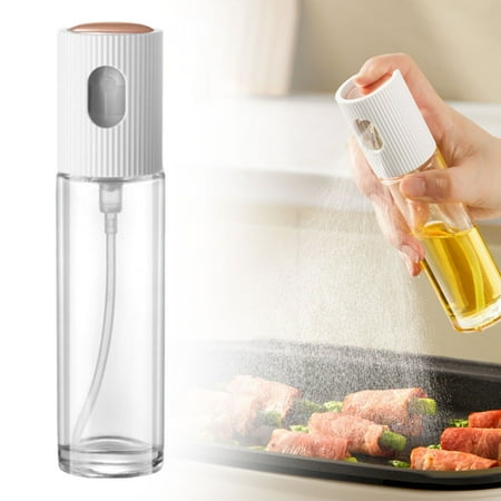 

2packs BnGAJN Halloween Sale Oil Bottle 180ML Glass Bowl BBQ Oil Spray Diffuser For Dispenser Bottle Container Vinegar Dispenser Bottle Oil Spray Bottle For Fryer Cooking Glass Kitchen Oil Spray Diff
