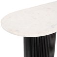 thumbnail image 1 of Izola Console Table White & Black, 1 of 6