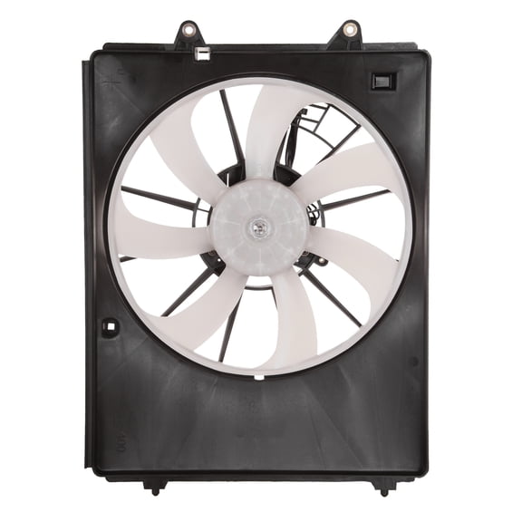 Ikon Motorsports Radiator Cooling Fan Assembly Replacement for 2016-2022 Honda Pilot, 38615-5J6-A01 AC3113115 Automotive Engine Fan, Black