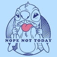 thumbnail image 2 of Mens Lilo & Stitch Nope Not Today Angry Stitch T Shirt, 2 of 4