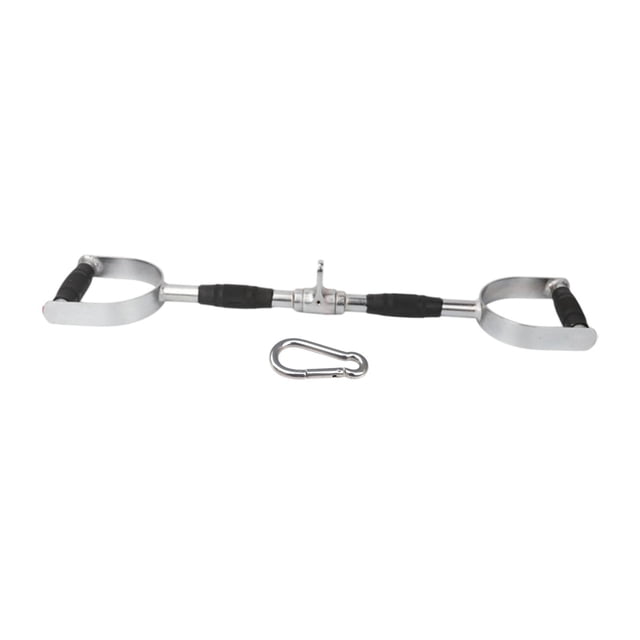 LAT PILLA Barra Down Adjunto LAT PULDOWN No Slip Slip Alegando Equipo de gimnasia Home Steel con mango de entrenamiento de resistencia a la espalda de