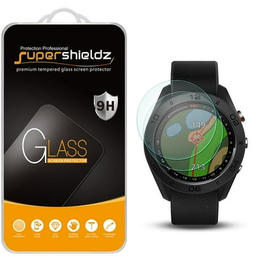 [2-Pack] Supershieldz for Garmin Approach S60 Tempered Glass Screen Protector, Anti-Scratch, Anti-Fingerprint, Bubble Free