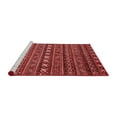 thumbnail image 2 of Ahgly Company Machine Washable Indoor Rectangle Oriental Red Modern Area Rugs, 4' x 6', 2 of 4