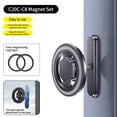 thumbnail image 2 of MOMOJIA Magnetic Base Phone Mount Bracket for GYM Kitchen Metal Surfaces Rotating Stand, 2 of 18