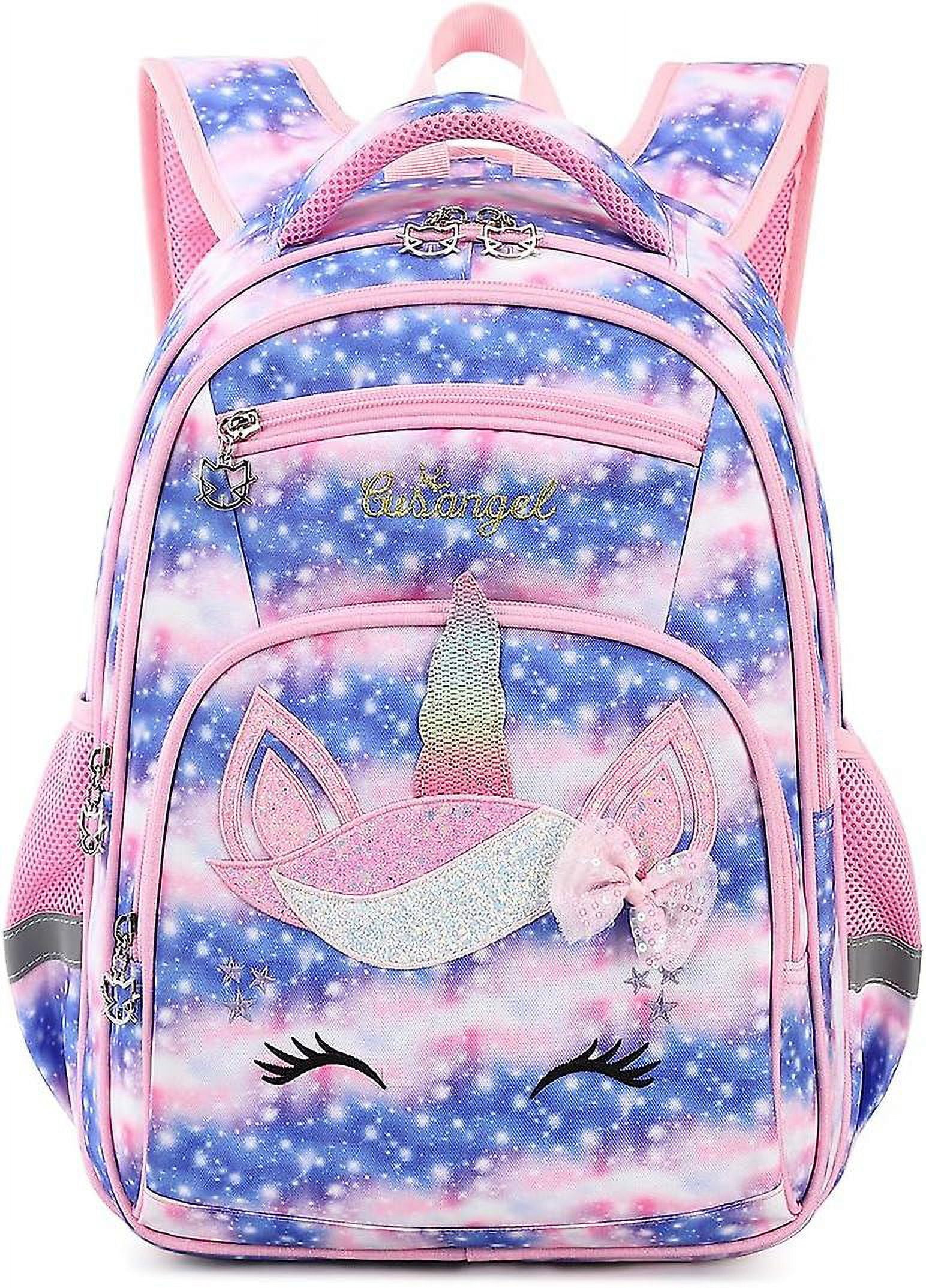 Mochila Arcoiris Niña Mochilas De Unicornio Para Niñas Con Ruedas