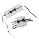 thumbnail image 4 of Maid Accessories Ruffled Bowknot Bracelet Lolita Hand Muñequeras para accesorios, Halloween, disfraz, vestido , boda oscuro Hugo Muñequeras Lolita, 4 of 7