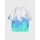 thumbnail image 1 of T-shirt round neck Cartoon Role Pattern loose short sleeve JW780, 1 of 5
