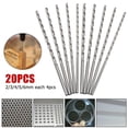 thumbnail image 2 of Metal Drilling 160mm Extra Long High Speed Steel HSS Drill Bits Bit, 2 of 4
