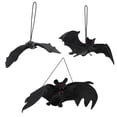 thumbnail image 1 of Miangastore Realistic Bat Black 18Pcs 5.9In X 2In, 1 of 9