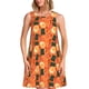 thumbnail image 1 of Easygdp Ramen Noodle Soup para Vestido Transpirable de Mujer, Vestido Suelto de Manga Corta con Pliegues y Bolsillos para el Verano, 1 of 7