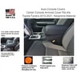 thumbnail image 2 of Auto Console Covers- Fits The Toyota Tundra 2010-2021 (5 passenger) Center Console Armrest Cover Waterproof Neoprene Fabric (Tan), 2 of 2