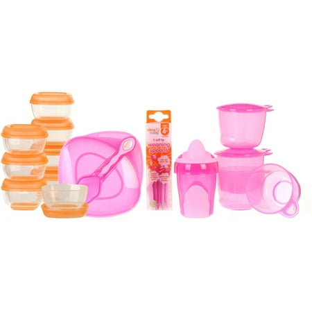 Vital Baby - Baby Girl Weaning Kit, BPA-Free