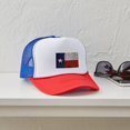thumbnail image 4 of CafePress - Texas Retro State Flag - Adjustable Unisex Printed Trucker Hat with Mesh Back, 4 of 10