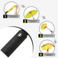thumbnail image 7 of Trenovo Inverted umbrella, Windproof Travel Umbrella with Reflective Stripe, Reverse Compact Umbrella with Double Vented Canopy, Folding Portable Umbrella, Auto-open & Close Upside Down Umbrella, 7 of 7