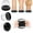 Round-Clear, variant on 16 Pcs Chair Leg Covers for Carpet, Teflon Furniture Sliders Silicone Chair Leg Protectors(2inch Round Clear)