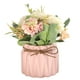 thumbnail image 2 of Flores artificiales, bonsáis artificiales en maceta, macetas de plástico para sala de estar, comedor, mesa de TV, mueble de centro, decoración, adornos, flores artificiales, bonsáis, plantas, 2 of 9