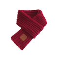 thumbnail image 5 of Bufanda de punto para hombres y mujeres, linda bufanda de moda de color sólido, sencilla, para otoño e invierno, para bebés, 5 of 5