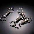 thumbnail image 6 of TALENO 2 Pcs Detachable Pull Apart Key Rings Keychains Double Rings Design Quick Release Key Chain, 6 of 7