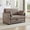 Brown, variant on GAOHAPY 52" Loveseat Sleeper Sofa Bed,2 in 1 Convertible Floor Sofa Bed for Small Spaces,Pull Out Couch with Deep Seat,2 Pillows and Solid Frame Floor Couch for Living Room,Apartment