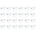 thumbnail image 1 of Sterilite 64 Quart Clear Plastic Storage Bin with White Latch Lid, 24 Pack, 1 of 12