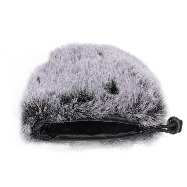Microphone Windshield, Easy Installation Microphone Furry Windscreen