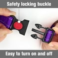 thumbnail image 2 of HAHDAXIA Collier Martingale pour Chiens avec Boucle à Dégagement Rapide, Collier Réfléchissant Robuste pour Chiot pour la Sécurité, Colliers en Nylon Ajustables pour Chiens Moyens pour la Marche et l'Entraînement, Violet, m, 2 of 7