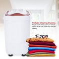 110V Mini Family Portable FullAutomatic Laundry Washer Spinner Washing