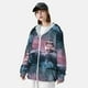 thumbnail image 3 of Balery Boat Lighthouse Storm Waves Sudadera ligera de manga larga con capucha y protección solar UPF 50+ para hombre y mujer, ideal para pesca y running-3X-Large, 3 of 7