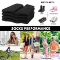 thumbnail image 4 of Loritta Women Crew Socks, Soft Cotton Dress Socks Pack Athletic Socks for Women Black, Size 9-11, 8 Pairs, 4 of 7