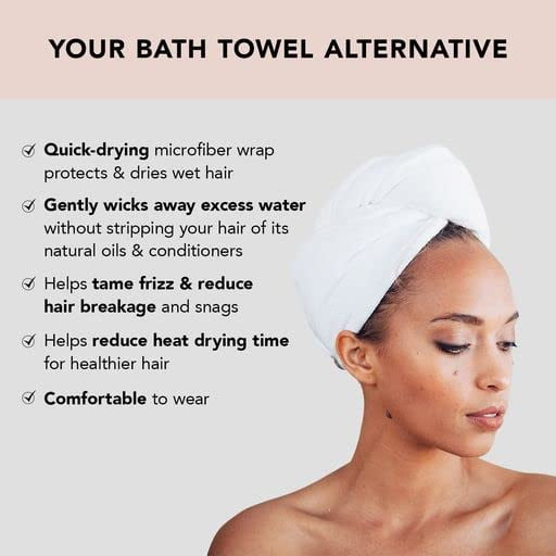 Hair Wrap Towel Turban Microfiber Hair Drying Cap | Buy Online in South  Africa | takealot.com