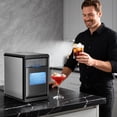thumbnail image 5 of Auseo Nugget Ice Maker Countertop, 44lbs / 24H, Self-Cleaning Portable Ice Machine with LED Display, 10-15 Min Fastly Making for Home, Office, Bar, 5 of 8