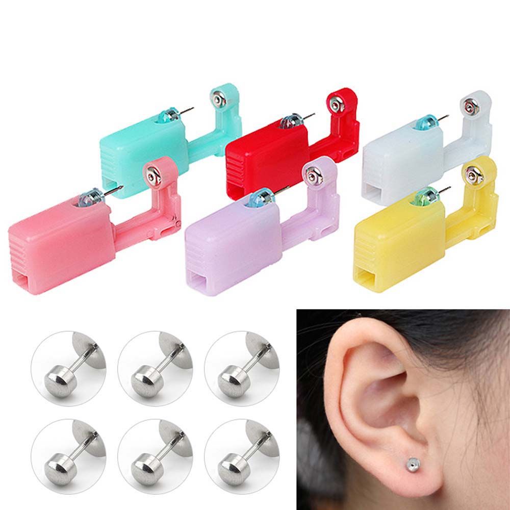 Safety Sterile Nose No Pain Ear Cartilage Disposable Nose Ear Piercing
