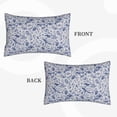 thumbnail image 2 of Fotbe sea animals Pattern Pillow Cases - Envelope Closure - Luxury, Extra Soft, Cooling Pillow Covers - Wrinkle, Fade, Stain Resistant-14"x20", 2 of 6