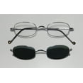 thumbnail image 3 of SMARTCLIP 802 EYEGLASS FRAME/GLASSES/EYEWEAR WITH POLARIZED CLIP-ON LENSES, 3 of 10