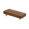 thumbnail image 4 of veasfak Wood Display Stand Wooden Riser Display Stand Wood Base Multifunctional Statue Display Ornament Display Stand for Flower Shop 15cmx7cmx3.7cm, 4 of 8