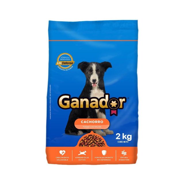 Alimento para Perro Ganador Cachorro Todas las Razas 2 kg