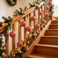 thumbnail image 2 of 6Pcs Christmas Ball Ornaments Set, 2.36 Inch Shatterproof Plastic Xmas Tree Baubles, Holiday Hanging Decor for Christmas Tree Wreath Party, 2 of 9