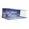 thumbnail image 2 of Vitrina de exhibición con escena de estacionamiento a escala 1/64, 6 espacios de estacionamiento, iluminada, a prueba de polvo, decorativa Cafetería, 2 of 8