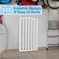 thumbnail image 7 of PETMAKER 4-Panel Indoor Foldable Pet Gate for Stairs or Doorways (White), 7 of 7