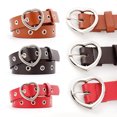 thumbnail image 7 of Hontri Belt on Sale, Women's Retro Heart Buckle Casual Belt Pants Accessories Belts for Women Coffee, 7 of 7