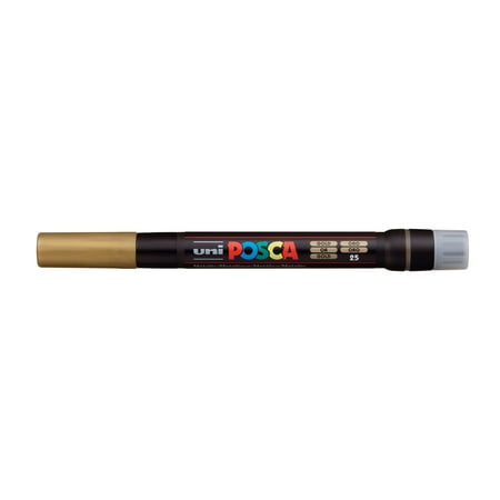 UPC: 4902778665831 | POSCA Paint Marker  PCF-350 Brush  Gold